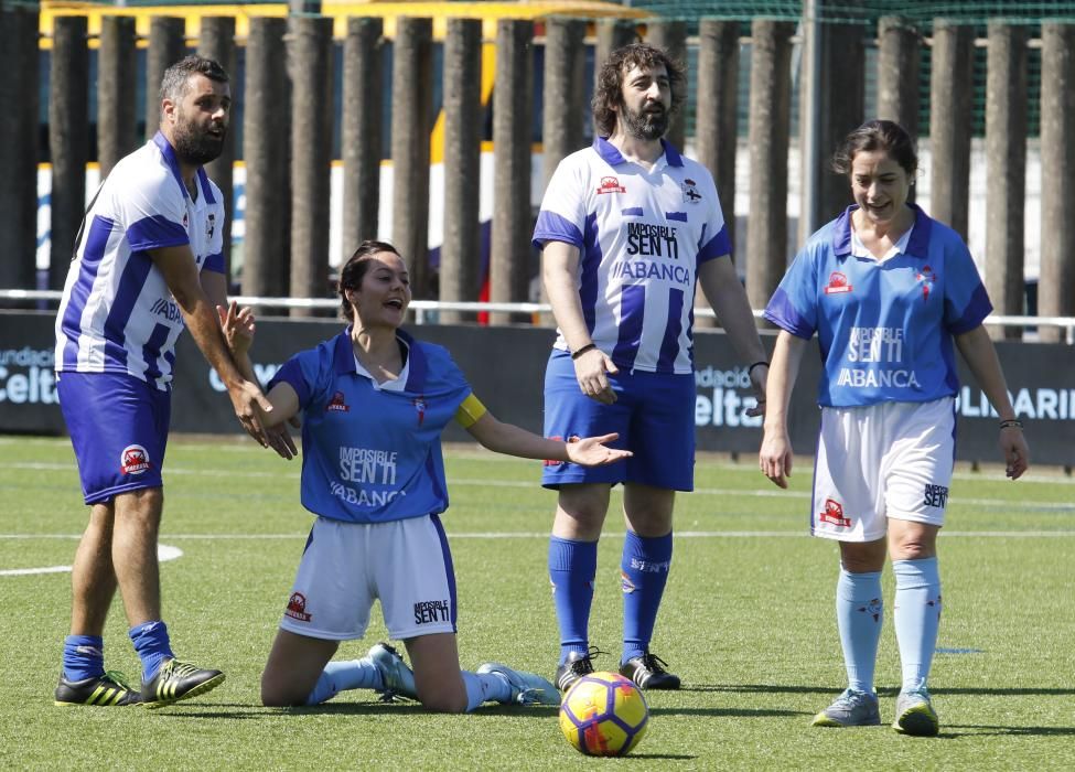 A Madroa acogió el derbi de Os Artistiñas