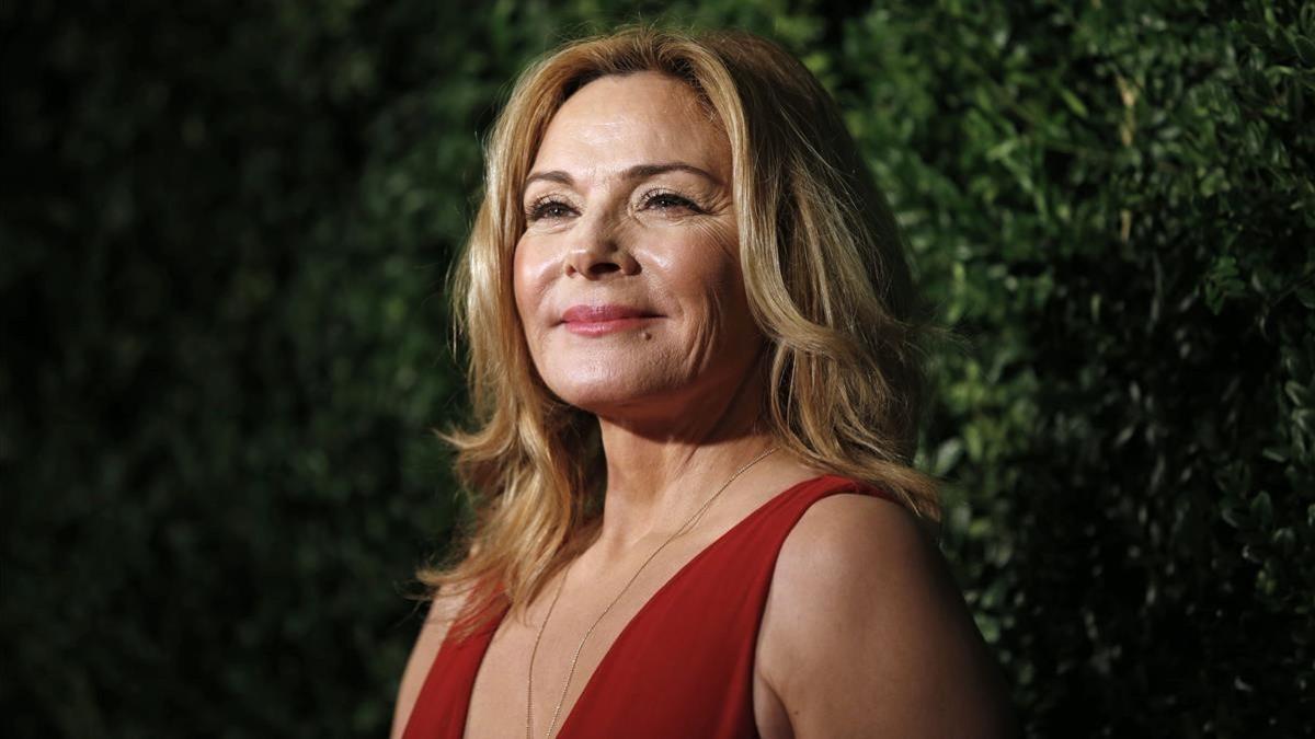 La actriz Kim Cattrall, que interpreta a Samantha Jones en la serie 'Sexo en Nueva York', en noviembre del 2014, en Londres.