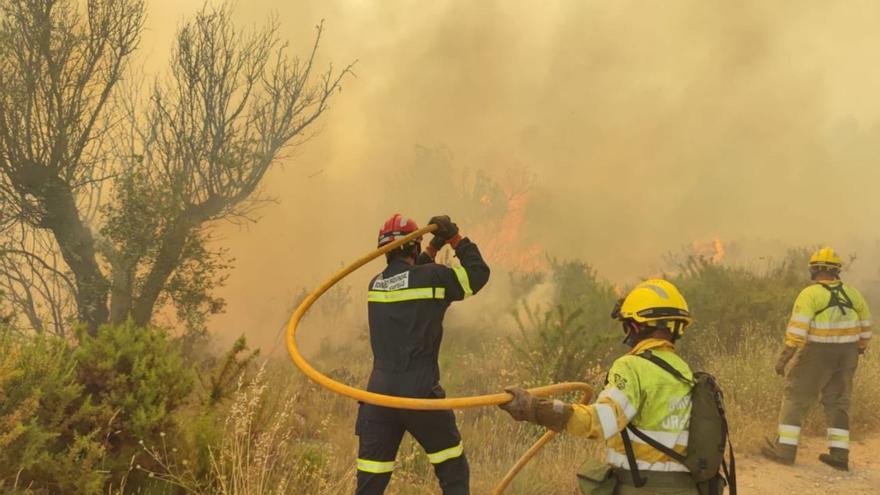 Compromís y Unides Podem llevan al Congreso y Senado el incendio de Caudiel