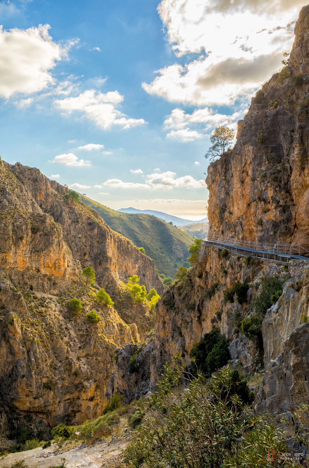 Esta ruta no está nada masificada y es una maravilla.