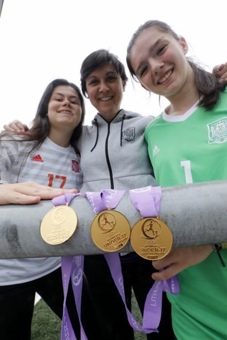 Campeonas de Europa asturianas