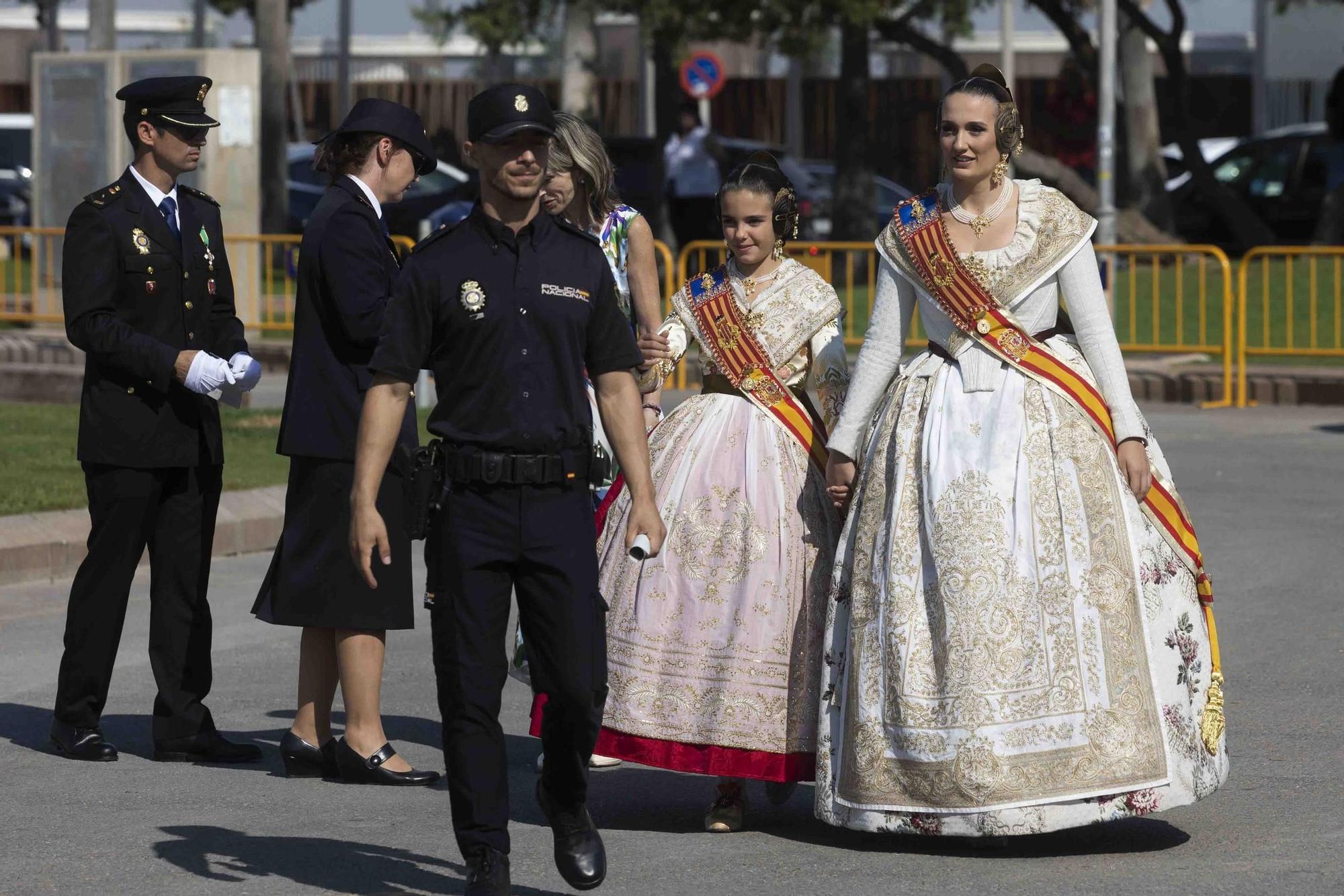 Actos de la festividad de la Policía Nacional