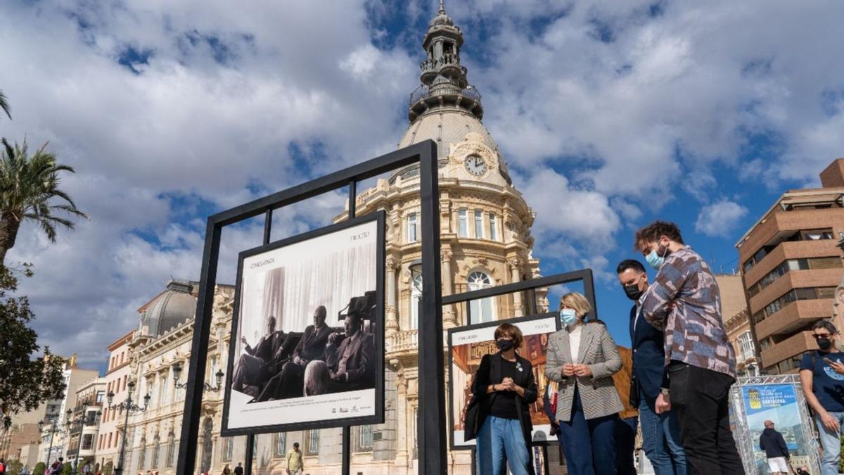 El festival de cine más longevo de la Región, un «orgullo» para la ciudad | F. G. PAGÁN / AYTO. CARTAGENA