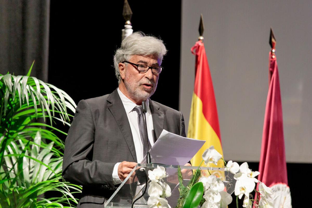 El catedrático de Lengua Española Humberto Hernández.