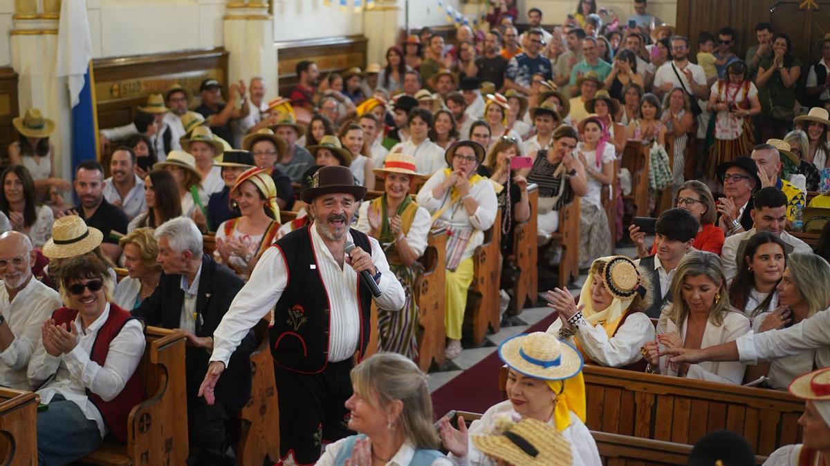 Romería canaria en Madrid