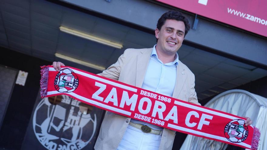 Javier Páez, presidente del Zamora CF: "Creemos en la remontada al 200%, el Ruta de la Plata tiene que ser un hervidero"