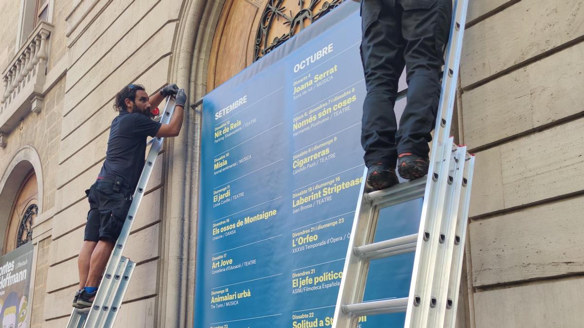 El Teatre Principal presenta su programación para los meses de septiembre, octubre, noviembre, diciembre y enero.