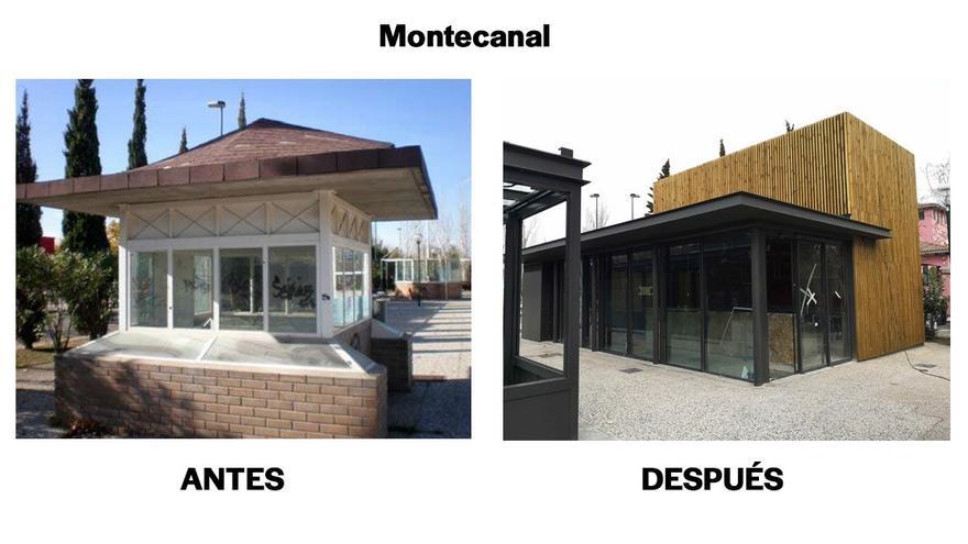 El quiosco de Montecanal.