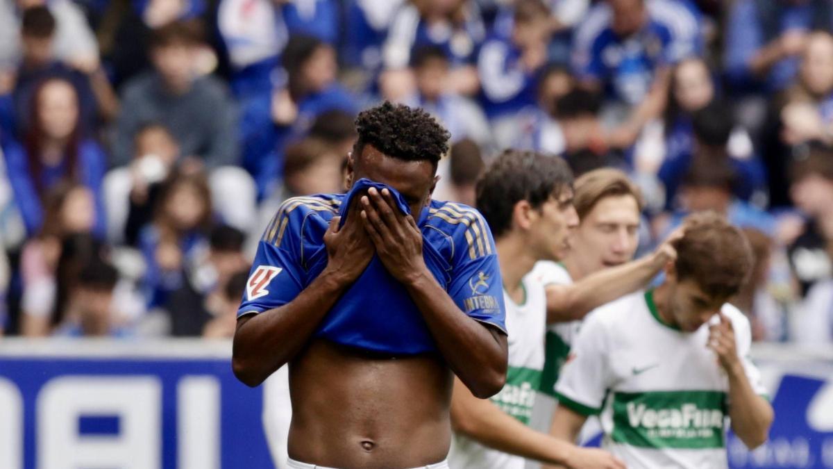 Real Oviedo-Elche, en imágenes