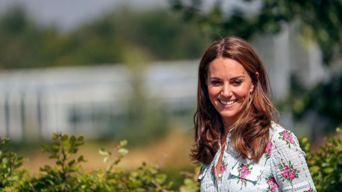 Kate Middleton sonríe en el Festival Back to Nature