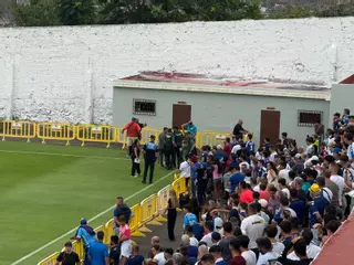 Incidentes en el derbi CD Tenerife - UD Las Palmas