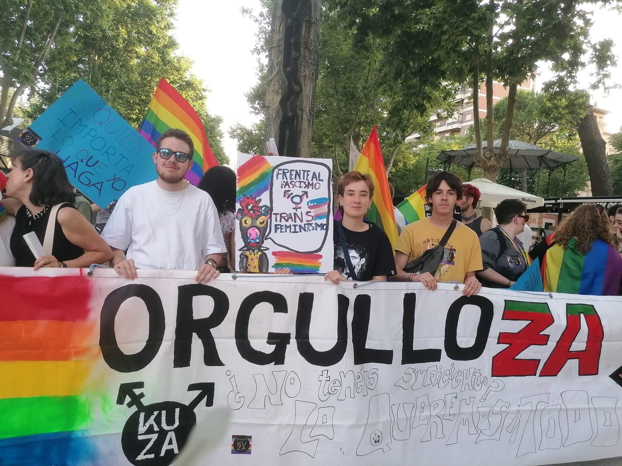 Primera manifestación del Orgullo LGTBIQ+ en Zamora