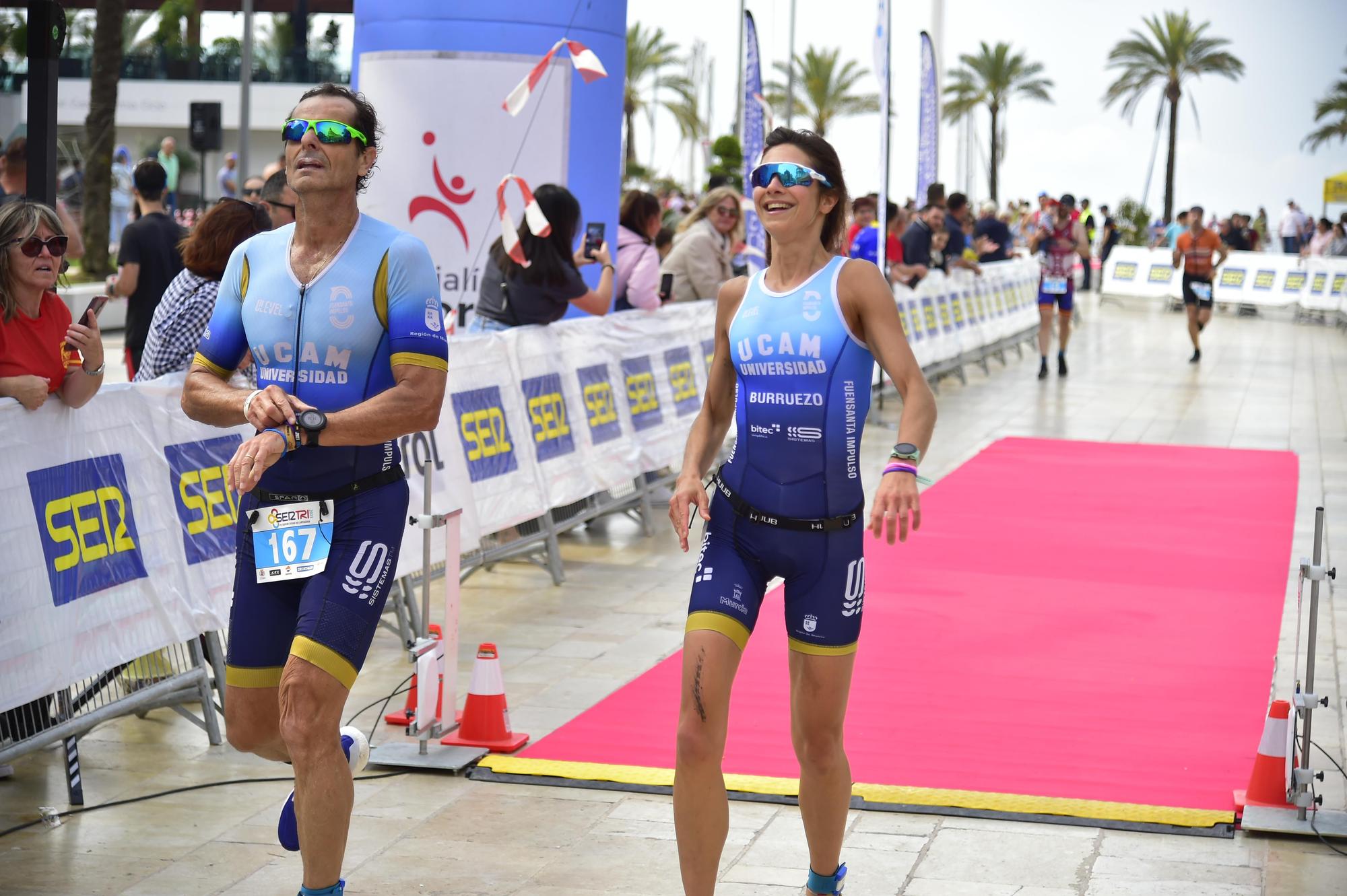 Las mejores fotos del Triatlón Ciudad de Cartagena 2023.