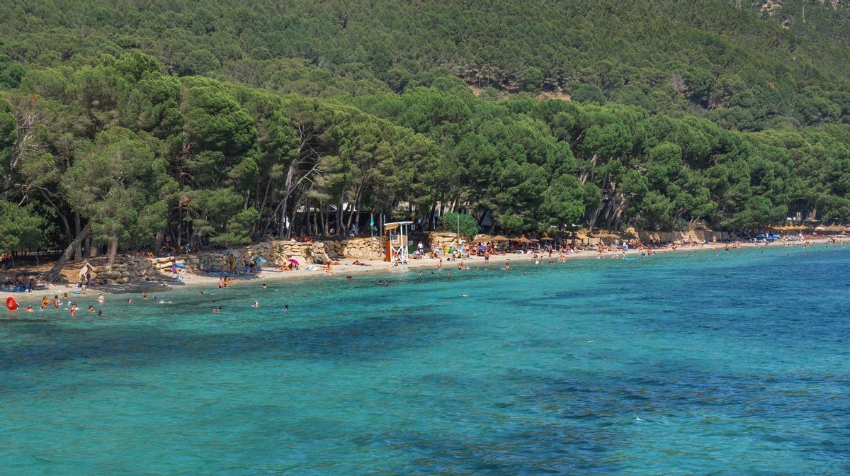 Playa de Formentor, Península de Formentor, Bahía de Pollensa