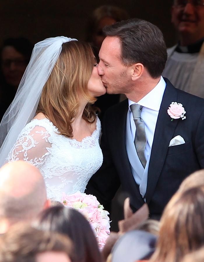 Geri Halliwell y Christian Horner se dan el "sí, quiero"