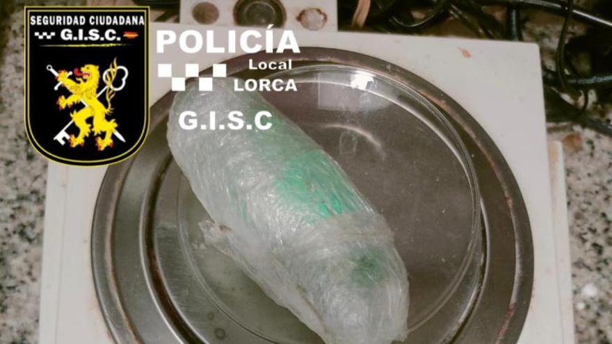 Dos detenidos en Lorca con 58,69 gramos de heroína