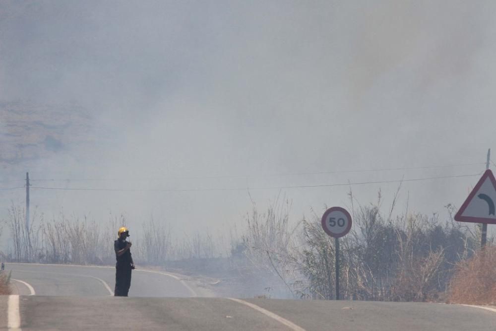 Incendio en Portman