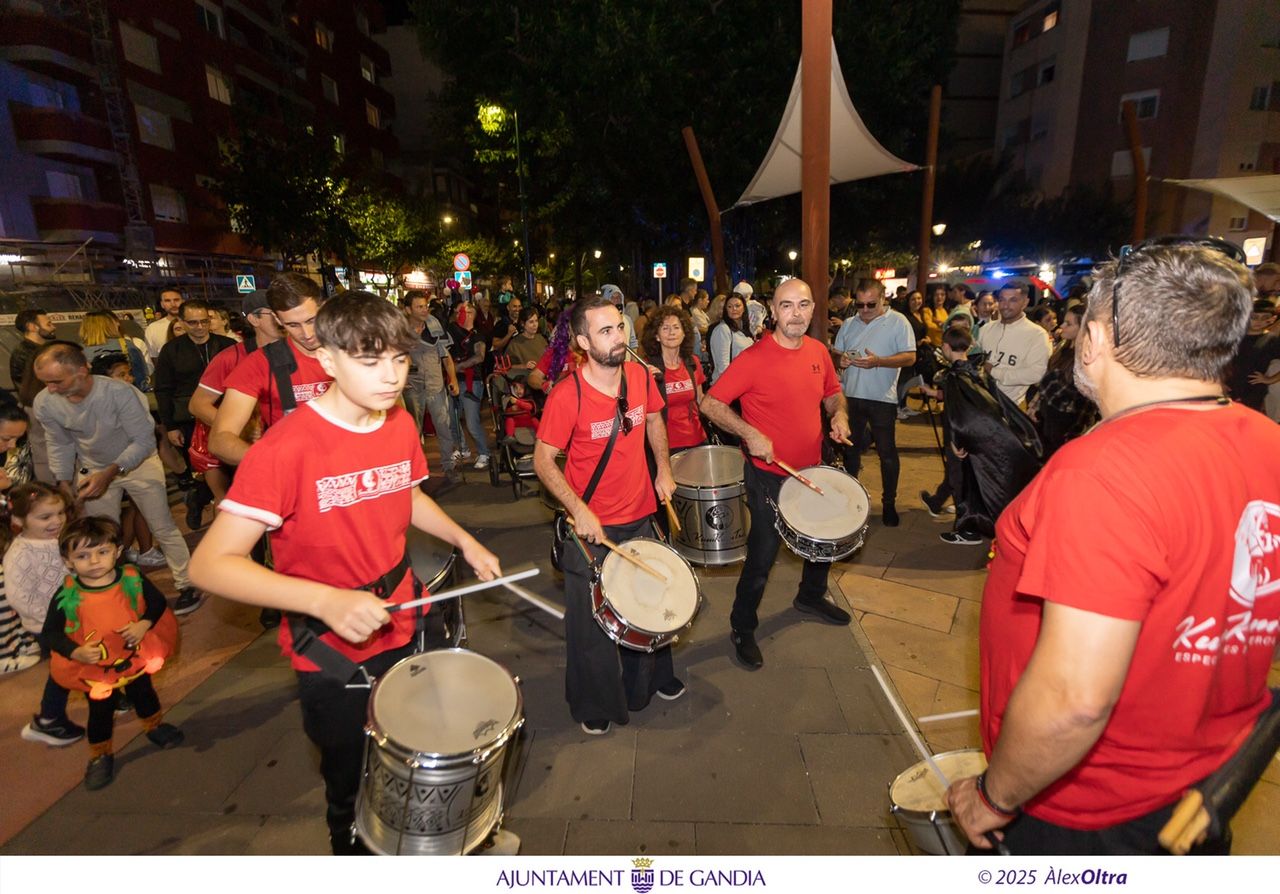 Halloween en el barrio de Corea de Gandia