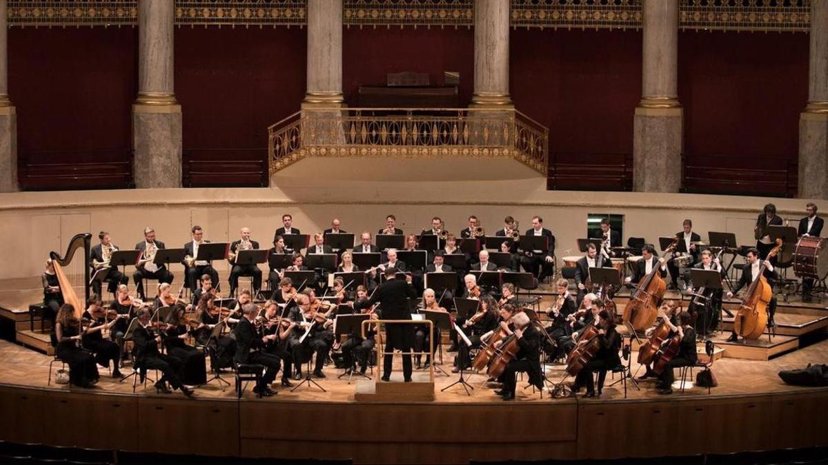 La Orquesta de Cámara de Viena durante uno de sus conciertos.