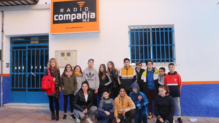 Alumnos del IES Vega del Táder que participan en el programa.