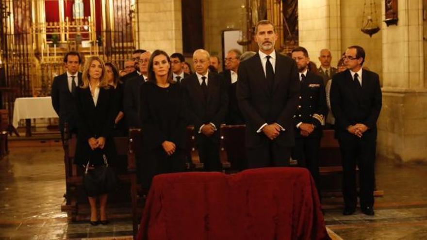 Los Reyes presiden el funeral por las víctimas de las inundaciones de Mallorca