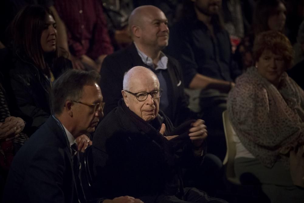 Premios Princesa de Asturias: Encuentro de Peter Brook con los estudiantes de la Escuelas de Arte Dramático