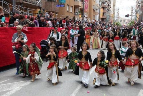 Bando moro infantil en Caravaca de la Cruz