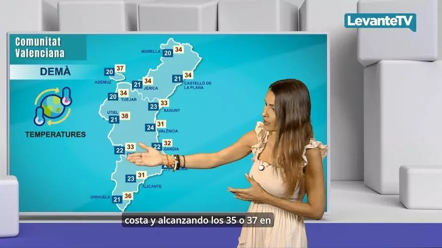 València recupera el sol este martes con máximas de hasta 32 grados