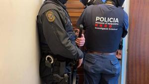 Una operación policial de la DIC de los Mossos