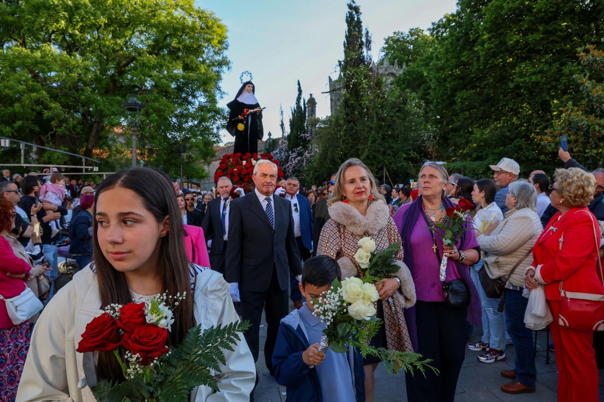 Santa Rita llena Vilagarcía de devoción, fiesta y tradición