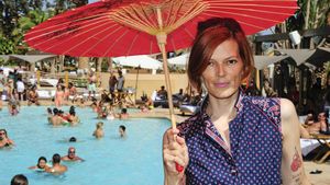 Bimba Bosé, en Marbella, donde estuvo pinchando música el pasado verano.