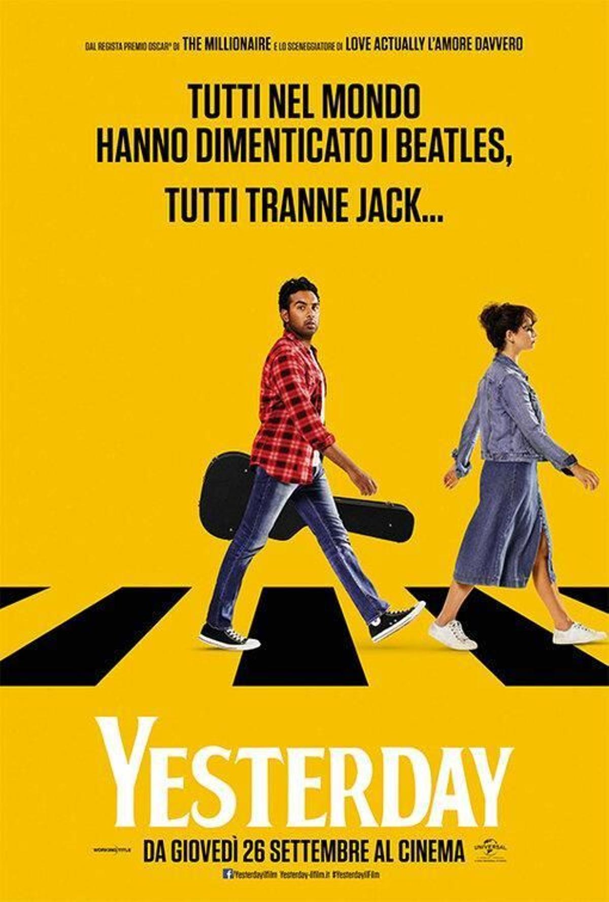 Cartel de la película 'Yesterday'