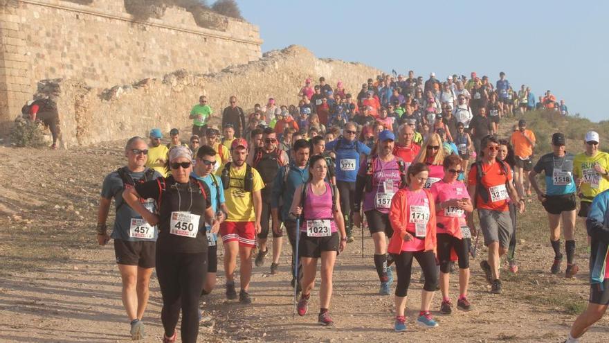 Participantes en la pasada Ruta de las Fortalezas.