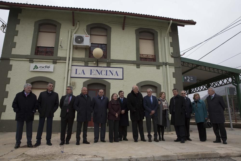 Reunión de AVE en Sax para reivindicar el corredor mediterráneo