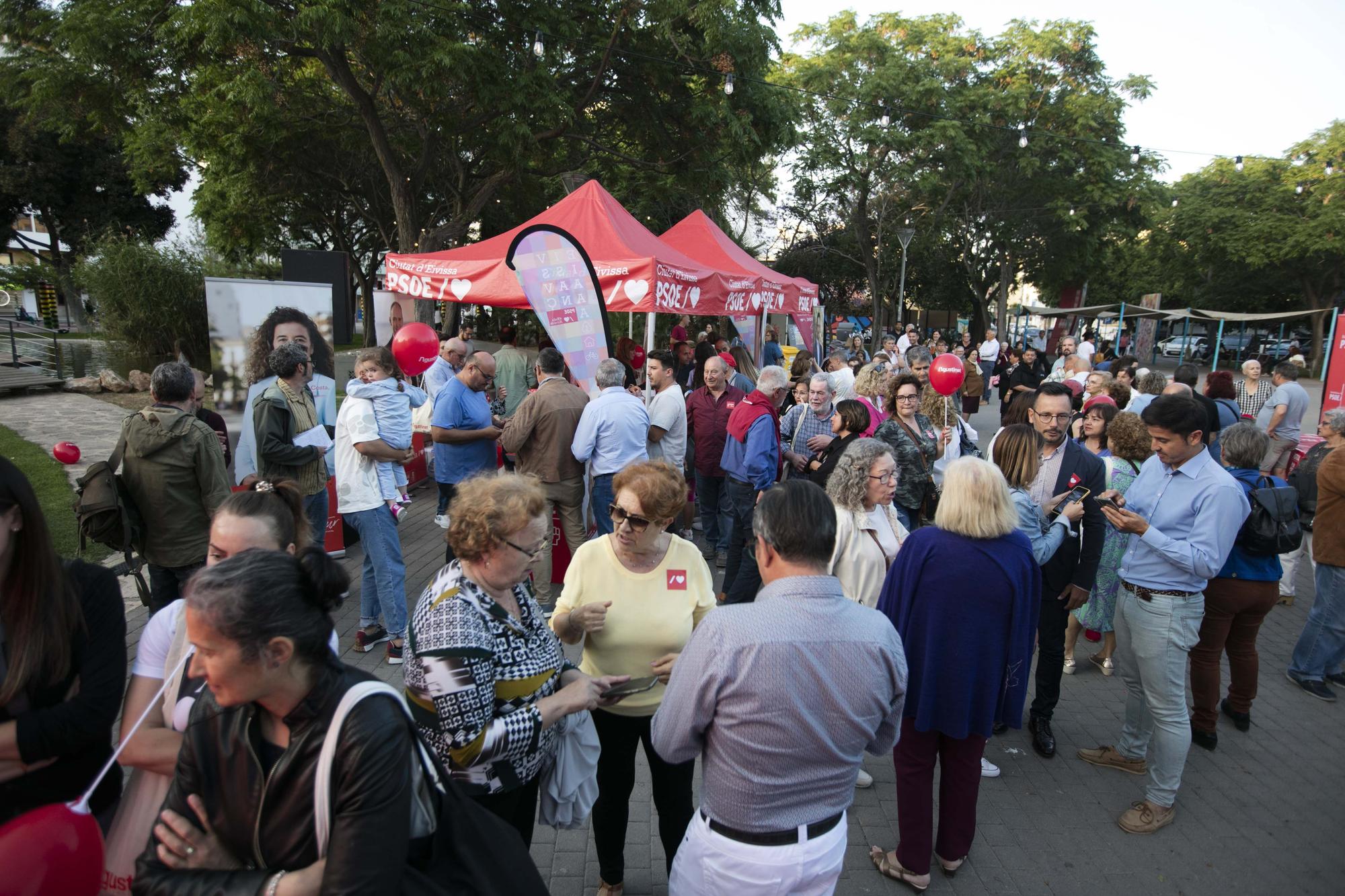 Mira aquí todas las fotos de los actos de cierre de campaña de los partidos políticos en Ibiza