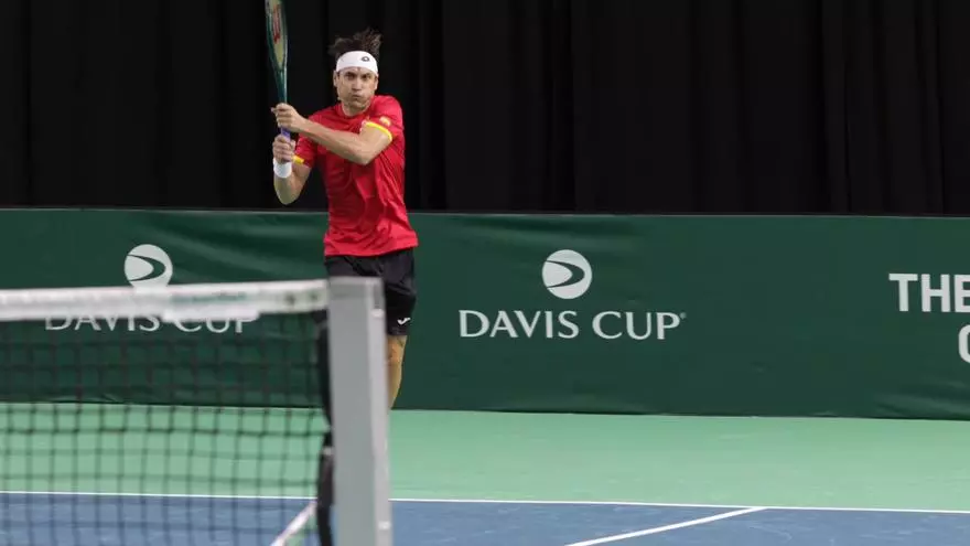 España recupera la moral en la Copa Davis tras la baja de Alcaraz