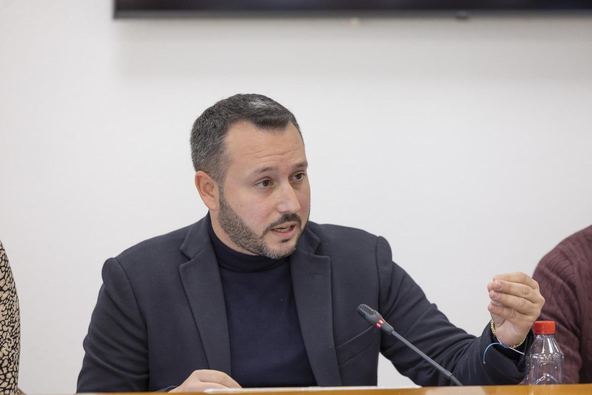 El concejal de Hacienda y Contratación, Domingo Paredes