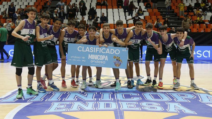 El Unicaja estará en la Fase Final de la Minicopa Endesa en Badalona.