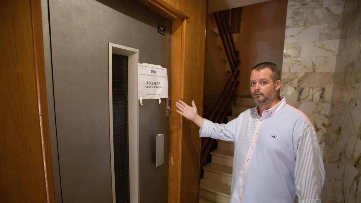 Ocho meses sin ascensor en Algemesí