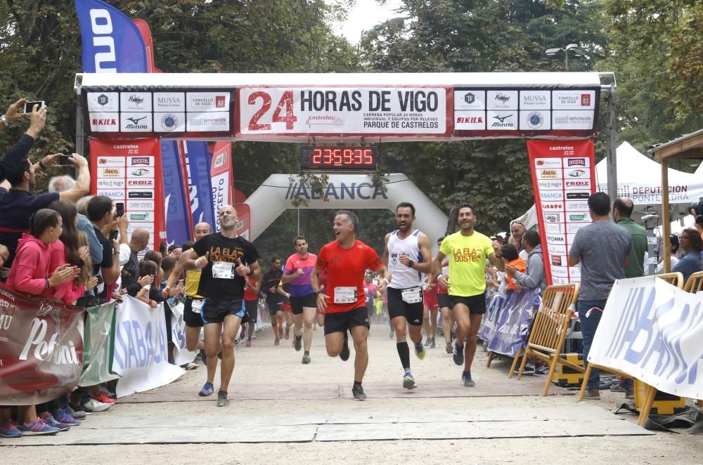 La maratoniana prueba de Castrelos llega a su fin tras 24 horas.