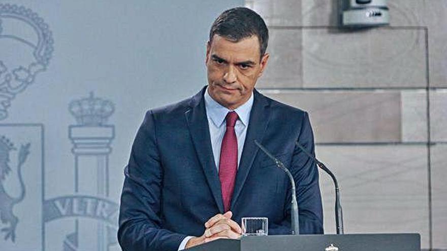 El president del Govern espanyol en funcions, Pedro Sánchez