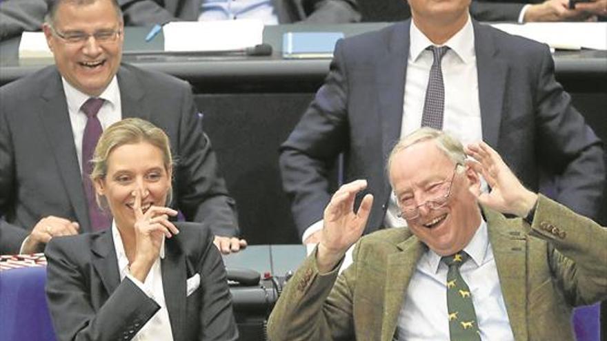 La extrema derecha ya se sienta en el Parlamento de Alemania