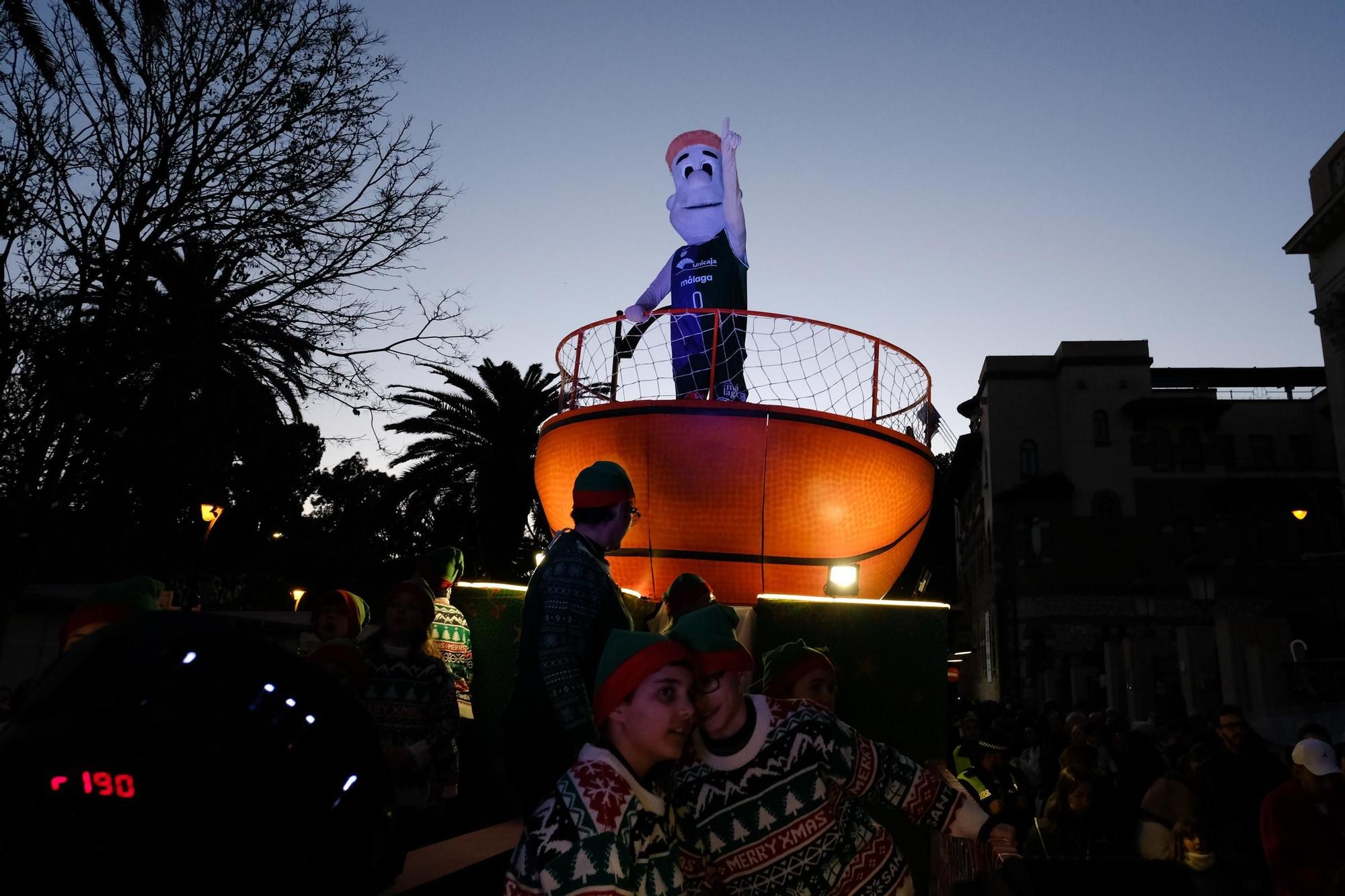 La Cabalgata de los Reyes Magos de Málaga 2024, en imágenes