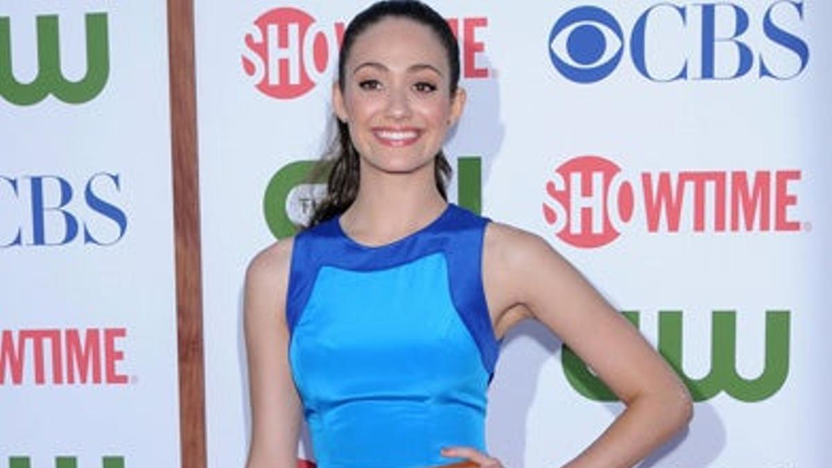 Emmy Rossum en la fiesta The CW And Showtime TCA Party