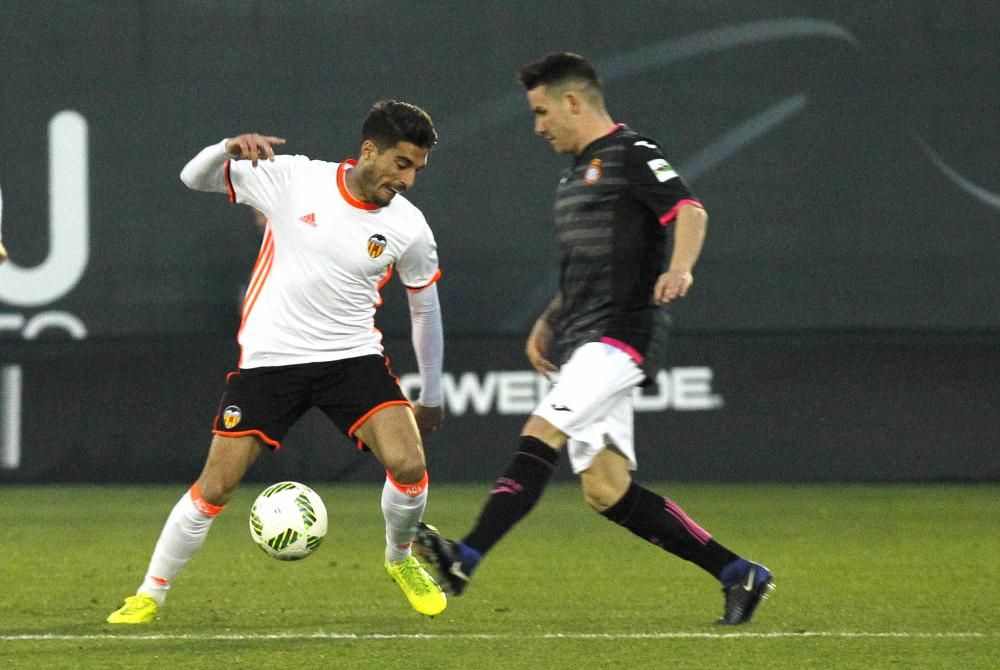 Las mejores imágenes del Valencia Mestalla - Espanyol B