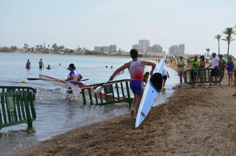 Liga Autonómica de Piragüismo en Playa Paraíso