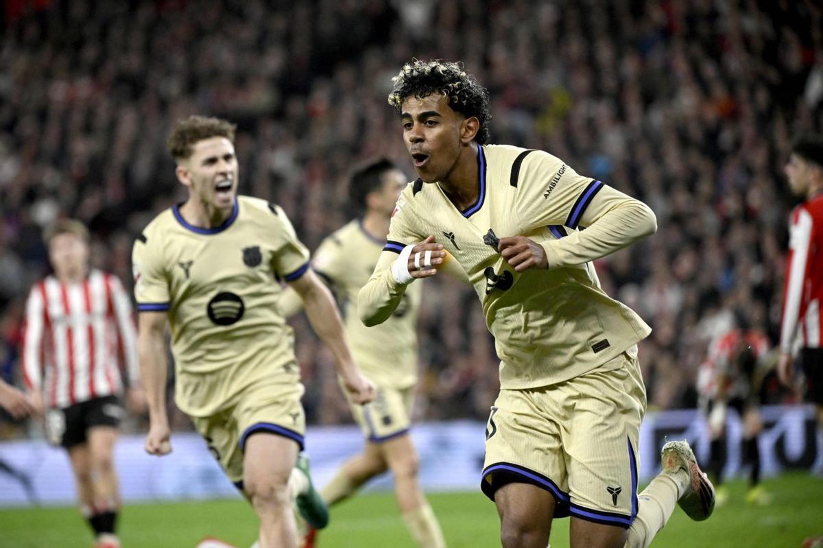 Lamine Yamal es consagra a  La Catedral amb un golàs