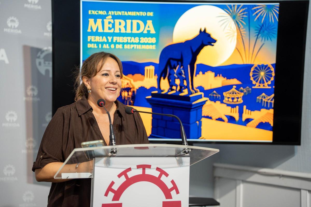 La delegada de Festejos, Ana Aragoneses, este lunes.