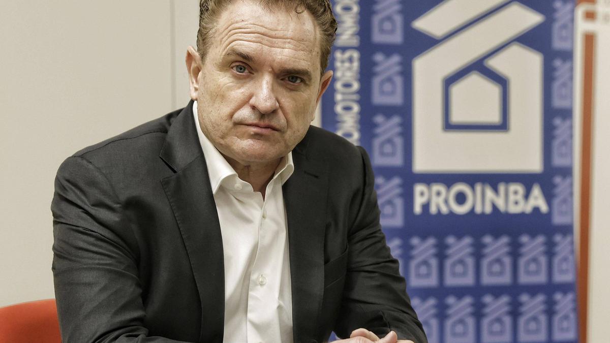 Óscar Carreras ha accedido este mes a la presidencia de Proinba dando el relevo a Luis Martín.