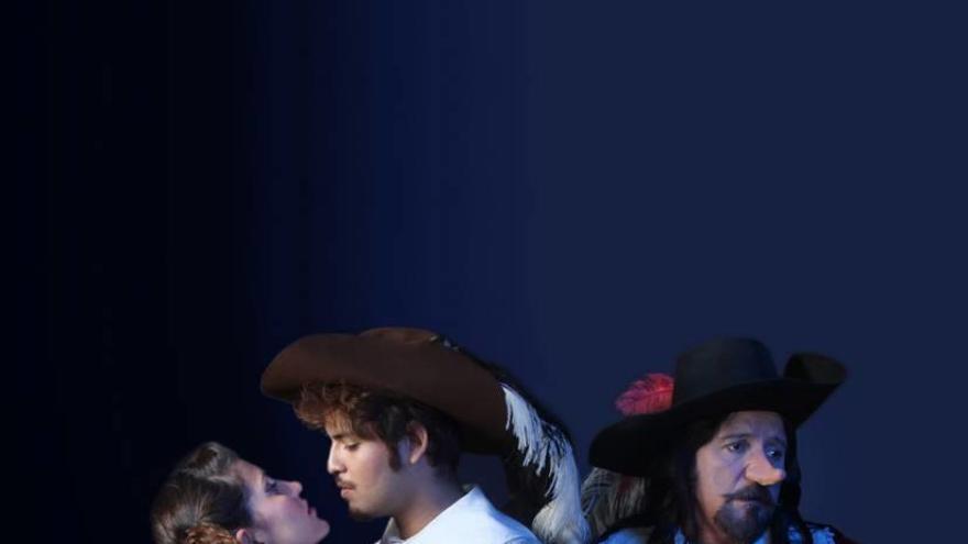 Los protagonistas de Cyrano de Bergerac